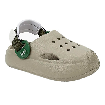 Сабо детские для девочки и мальчика Tingo RS2401 серые 1